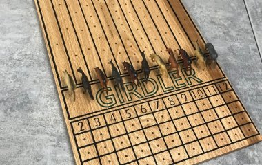 Horse Race Game Board
